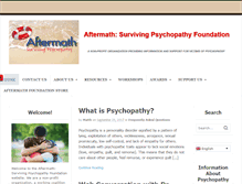 Tablet Screenshot of aftermath-surviving-psychopathy.org